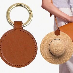 Magnetic hat clip for travel